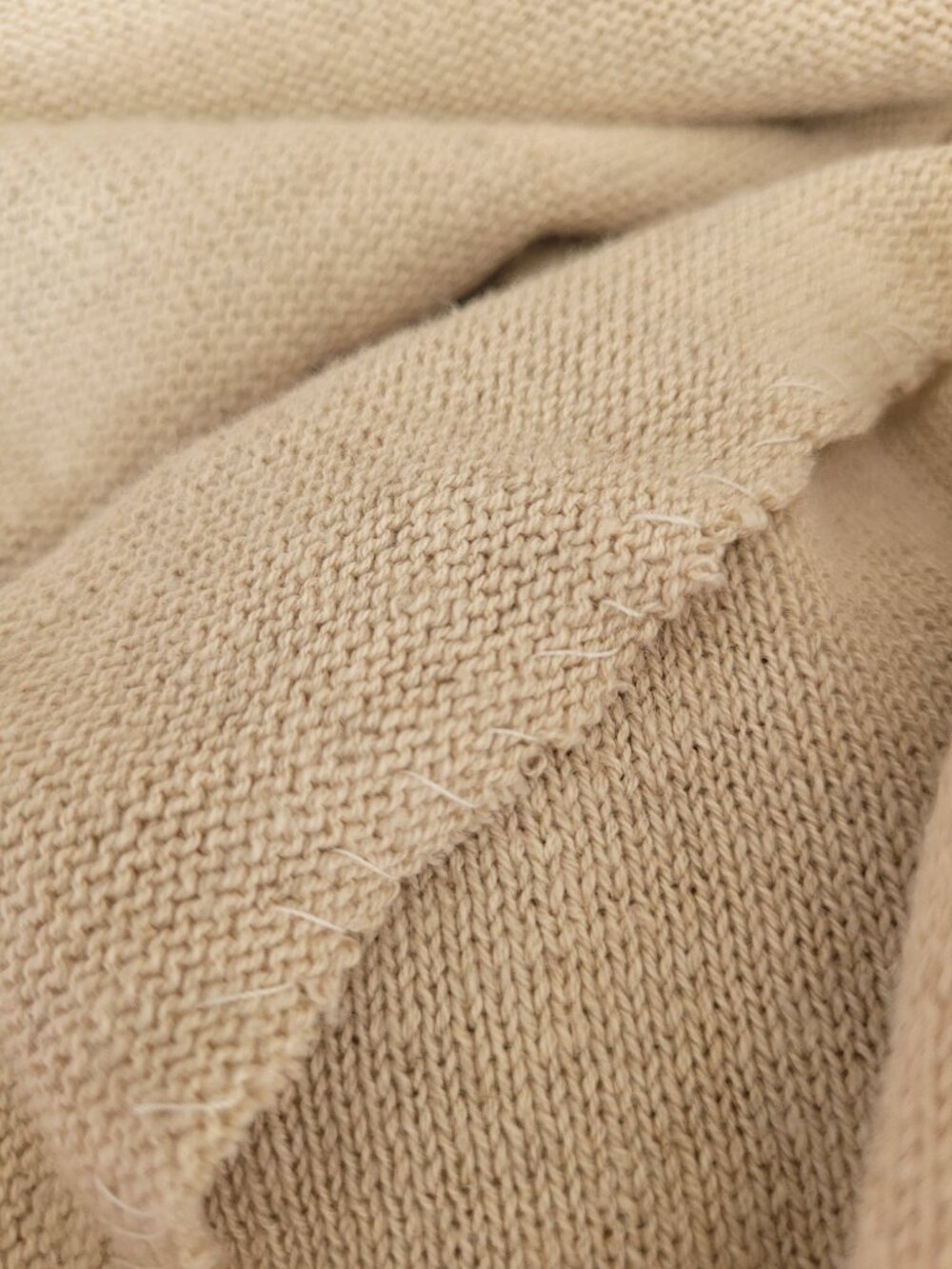Lauren Manoogian Pima Cotton/Linen Blend Oatmeal-Coloured Skirt-Size 2/Medium - Picture 7 of 10